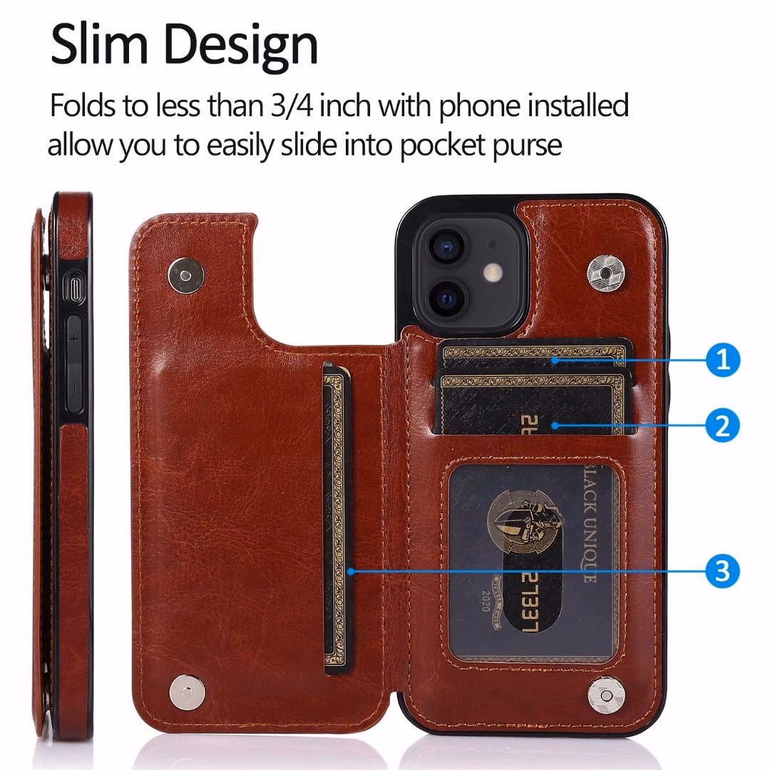 Phone case with Credit Card Pocket - View 1
