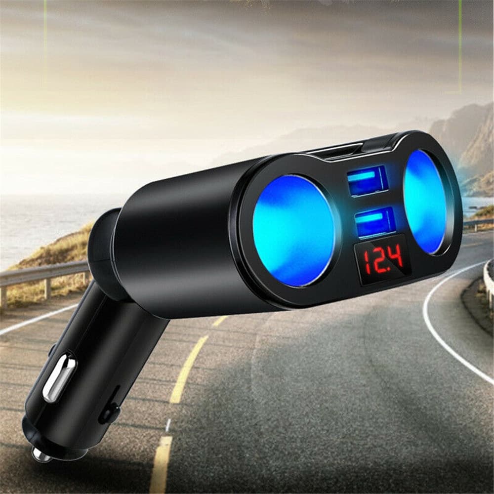 Dual USB Chargers For Car - View 1